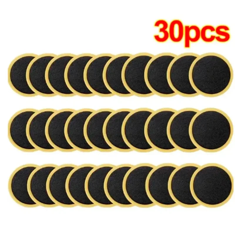 50/30/20/10PCS Bicycle Glue-free Tire Patches Tool Quick Repairing Tyre