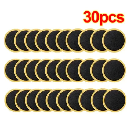 50/30/20/10PCS Bicycle Glue-free Tire Patches Tool Quick Repairing Tyre