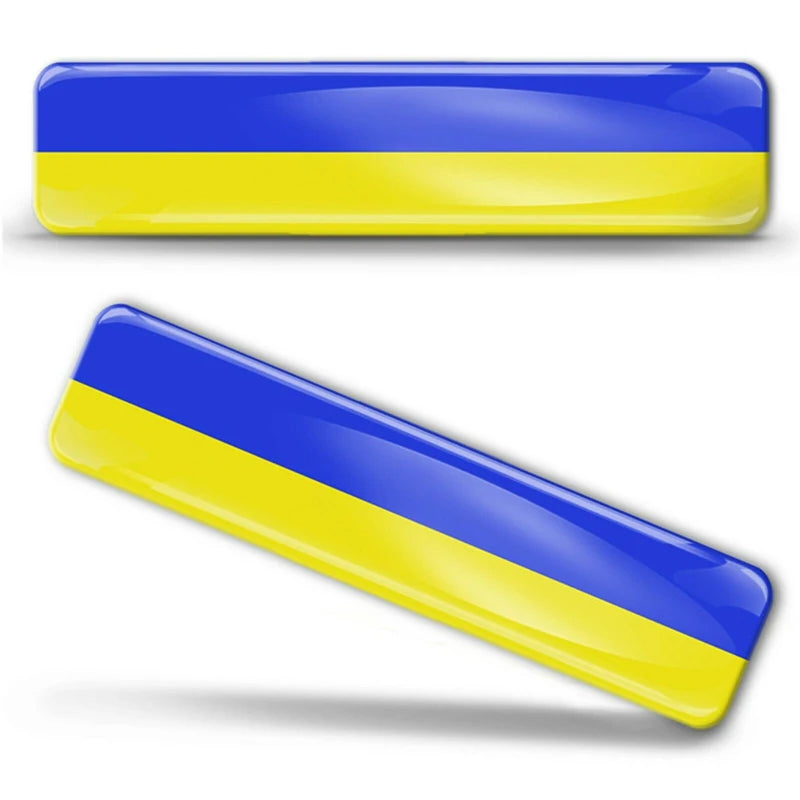 3D Reflective National Flag Sticker Motorcycle Car Decal British Italy USA