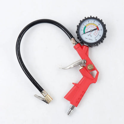 EU Interface Tire Pressure Gauge For Car Motorcycle SUV Inflator Pumps Tire