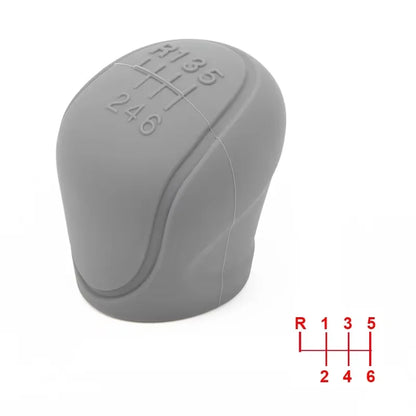 Manual 5 / 6 Speed Car Silicone Gear Shift Knob Cover Gear Shift Non-Slip