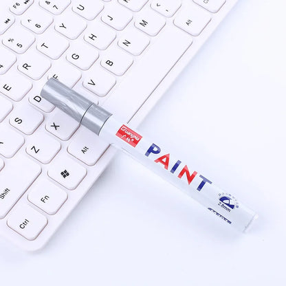 Car Paint Pen Waterproof Car Wheel Tire Oily Painting Mark Pen Auto Rubber