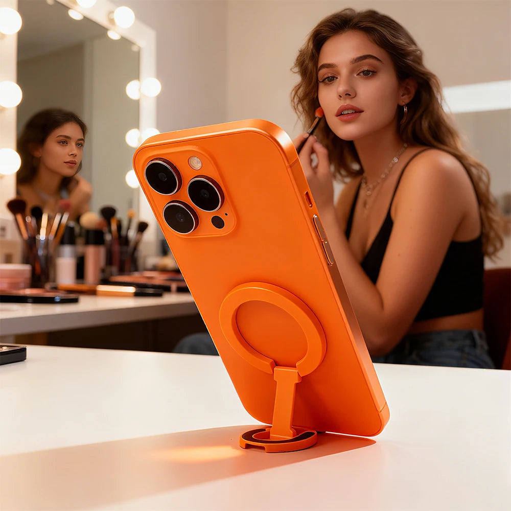 Magnetic Finger Clasp 3 Sections Mirror Double Sided Suction 1pcs Ultra