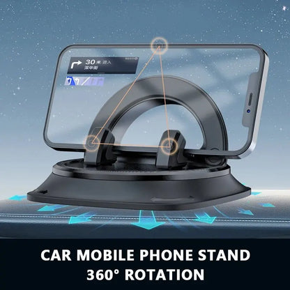 SEAMETAL Car Phone Mount Anti Slip Silicone Dashboard Phone Holder