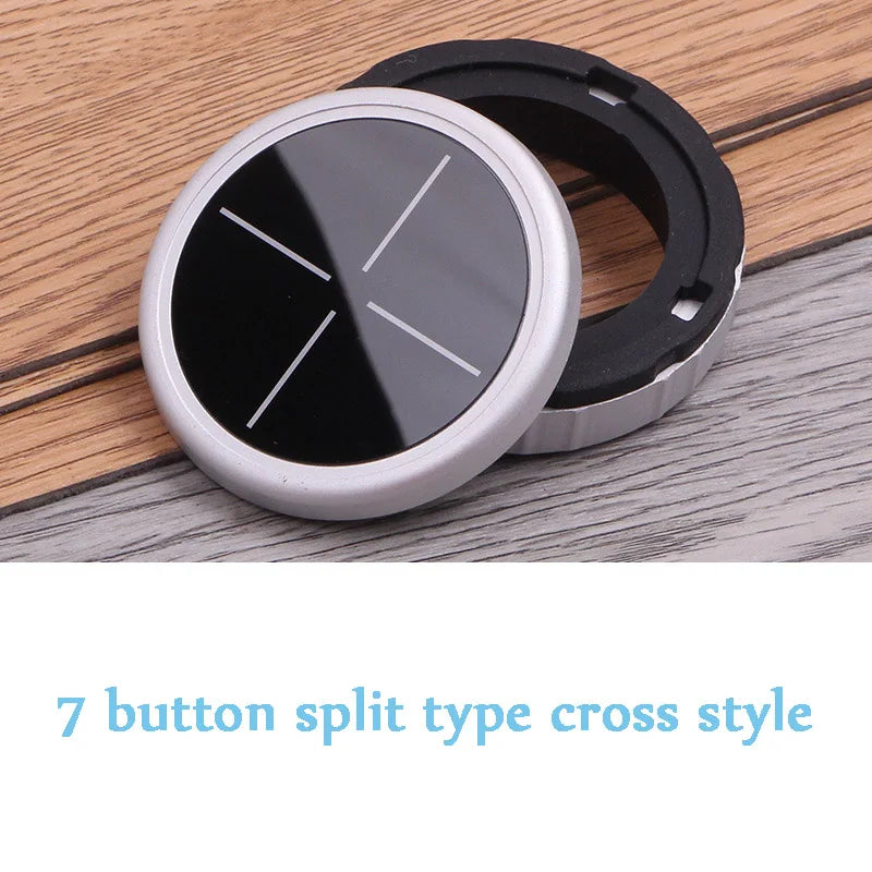 Car Multimedia Buttons Cover Stickers Knob Cover For BMW 1 3 5 Series X3 X5