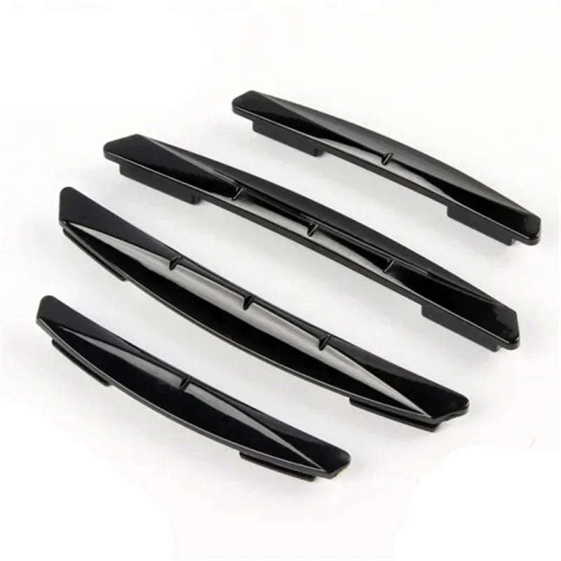 4pcs/set Car Anti-collision Strip Car Door Side Anti-collision Guard Plate