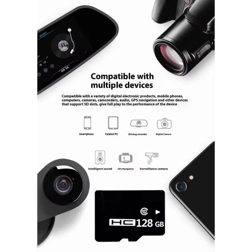 10 PCS High-speed Memory card 4GB 8GB 16GB 32GB 64GB 128GB sd card Mini TF