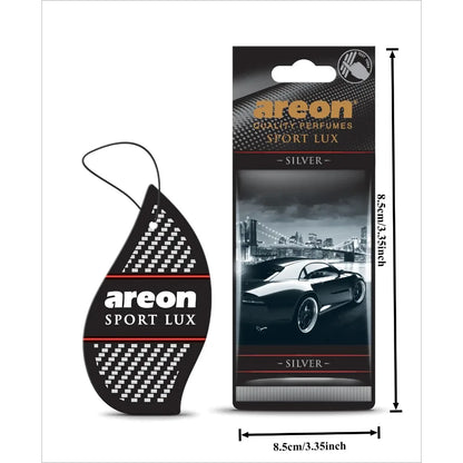 Areon Sport Lux Gold Hanging Car Air Freshener Long-Lasting Odor Eliminator
