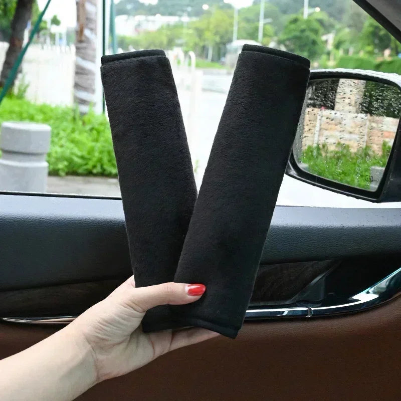1/2/4pcs Car Seat Belt Shoulder Pad Cover Comfort Protector For Adults