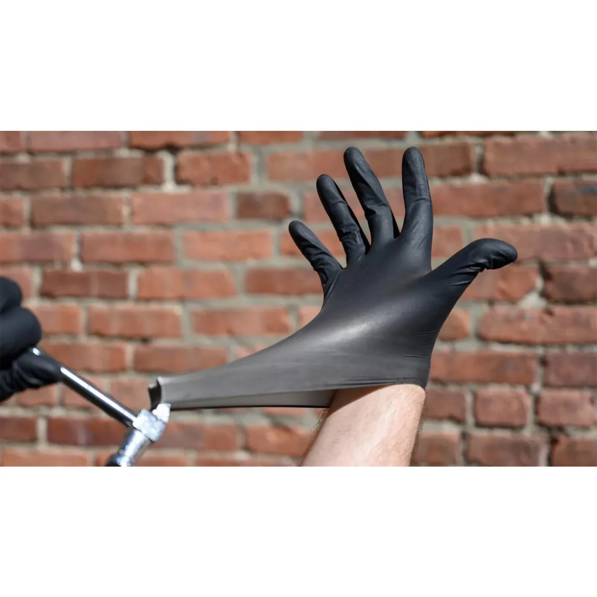 10/20/50/100PCS Bagged Disposable Gloves Black Disposable Gloves Household