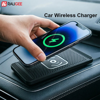 Car Wireless Charger for Iphone 17 16 15 14 13 12 Pro Max X Samsung S25 S24