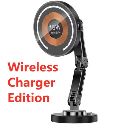 Magnetic Car Wireless Charger Stand Magnet Car Mount Fast Charging Station