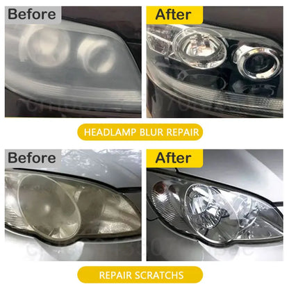 Car Headlight Restoration Polishing Kits Headlamp Scratch Remover Repair