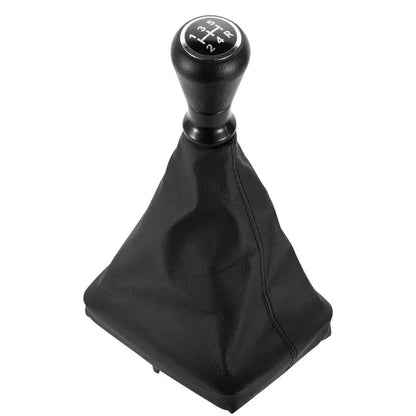 5 Speed Gear Shift Knob Shifter Lever Handball Stick Gaiter Boot Cover For