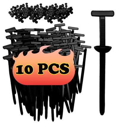 Cable Ties Buckle Auto Fastener Screw Replacement Clip Car Fenders Trunk