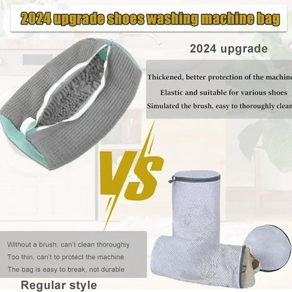 Sneaker Washing Net Bag To Wash Slippers Shoe Laundry Net Washing Machine