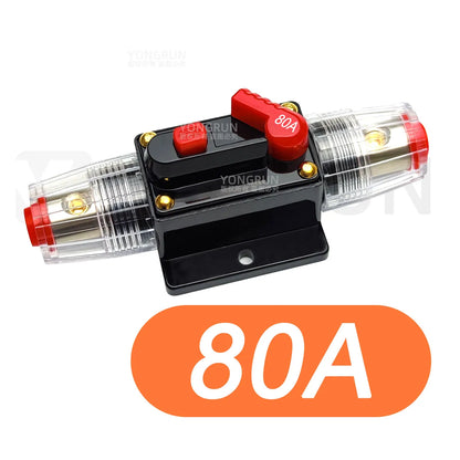 Car Audio System 20A To 300A Manual Reset Waterproof Marine Circuit Breaker
