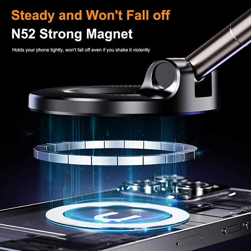 Magnetic Suction Cup 360° Car Phone Holder
