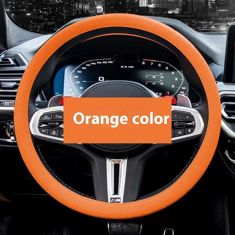 Car Steering Wheel Cover Anti-slip Protective Cover Soft And Odorless