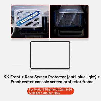 YZ Tempered Glass Film Protector For Tesla Model 3/Y/YL Highland Juniper