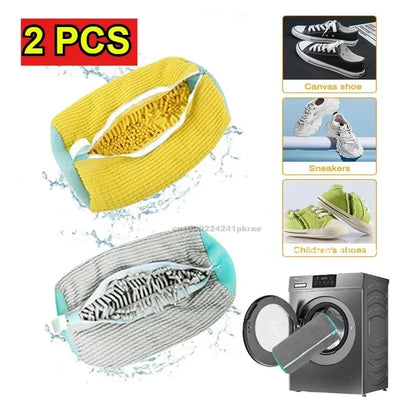 Sneaker Washing Net Bag To Wash Slippers Shoe Laundry Net Washing Machine