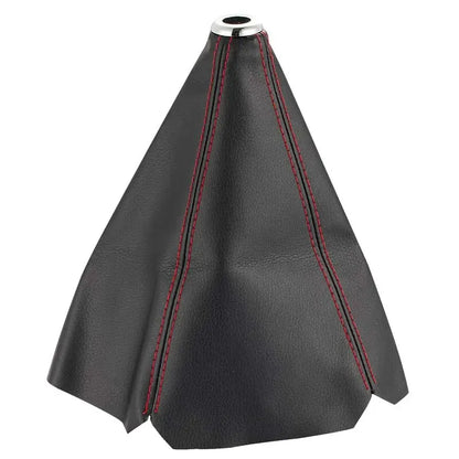 Multiple Styles 16mm PU Leather Car Gear Shift Collars Auto Manual Stick