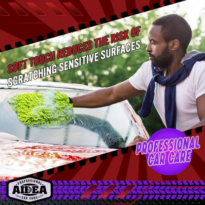 Car cleaning gloves, scratch-free car wash gloves, high-quality car wash