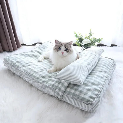 Cat Mat Winter Warm Beds Cats Cushions Kitten Bed Houses Habitats Basket