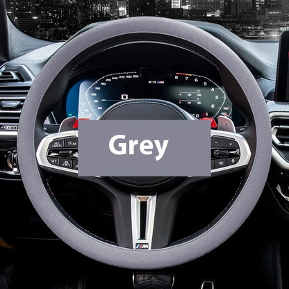 Car Steering Wheel Cover Anti-slip Protective Cover Soft And Odorless