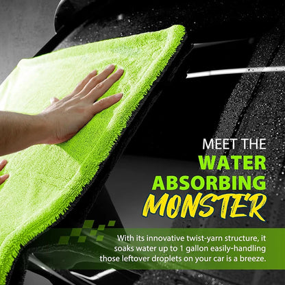 1400GSM Ultra-Thick Microfiber Car Drying Towel