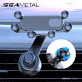 SEAMETAL Air Vent Car Phone Holder 6-Joint 360-Degree Gravity Phone Mount