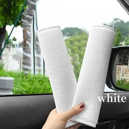 1/2/4pcs Car Seat Belt Shoulder Pad Cover Comfort Protector For Adults