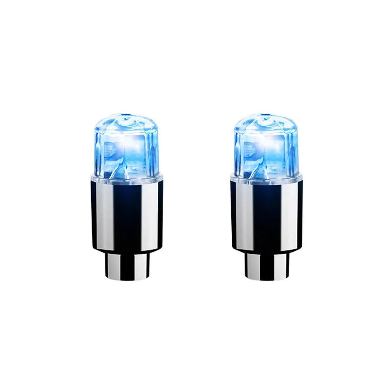 2-8Pcs Tire Valve Cap Lights Durable Tire Lights For Car Air Valve Caps