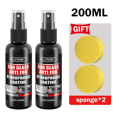 Car Glass Anti-rain Water Spray Repellent Nano Coating Hydrophobic