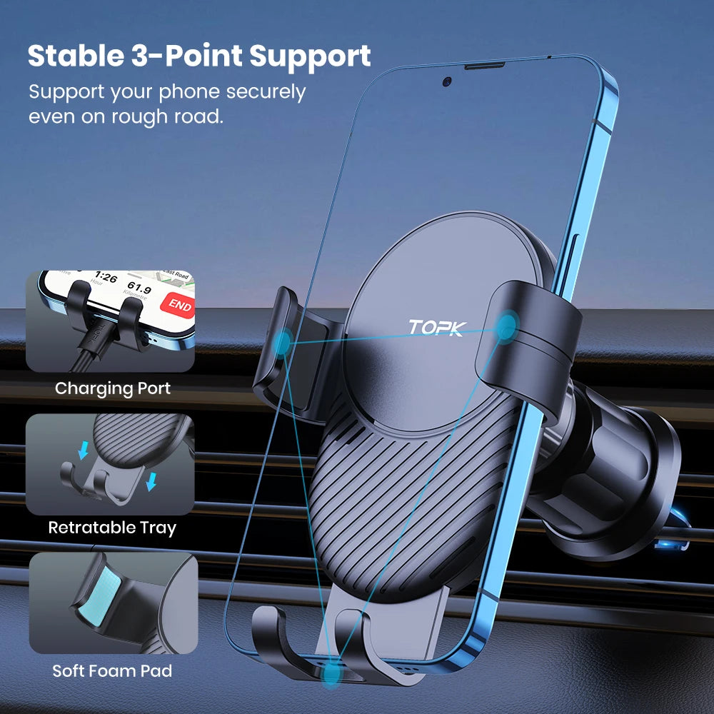 TOPK Air Vent Car Phone Holder