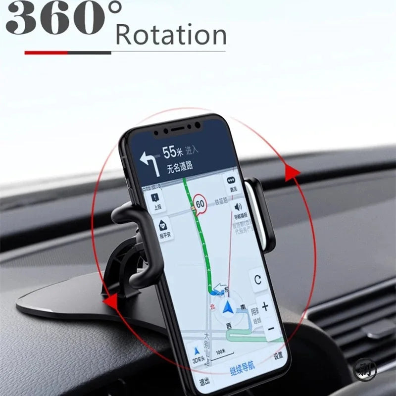 Dashboard 360° Car Phone Holder