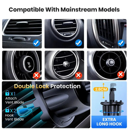 TOPK Magnetic N52 Air Vent Car Phone Holder