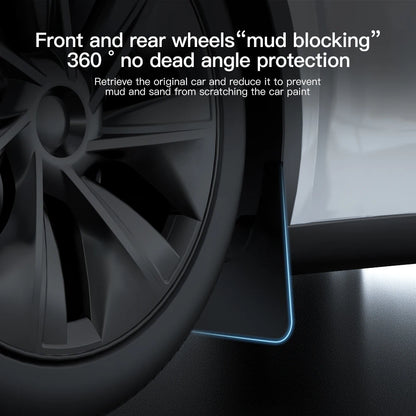 YZ For Tesla Model 3/Y/YL Highland Juniper 2021-2026 Front Rear Wheel Mud