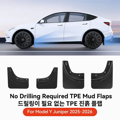 YZ For Tesla Model 3/Y/YL Highland Juniper 2021-2026 Front Rear Wheel Mud