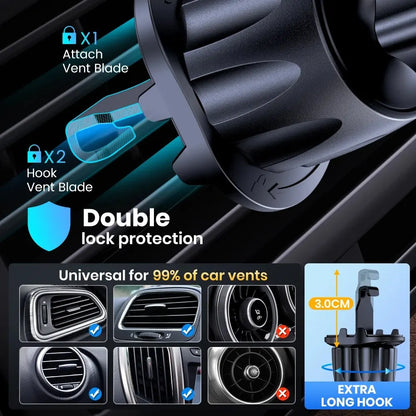 TOPK Magnetic N52 Air Vent Car Phone Holder