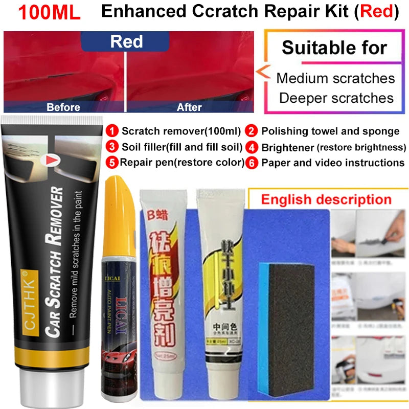Car Scratch Remover Paint Care Tools Auto Swirl Remover Scratches Repair