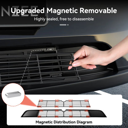 YZ For Tesla Model 3/Y/YL Juniper Highland 2026 Front Grille Magnetic Cover