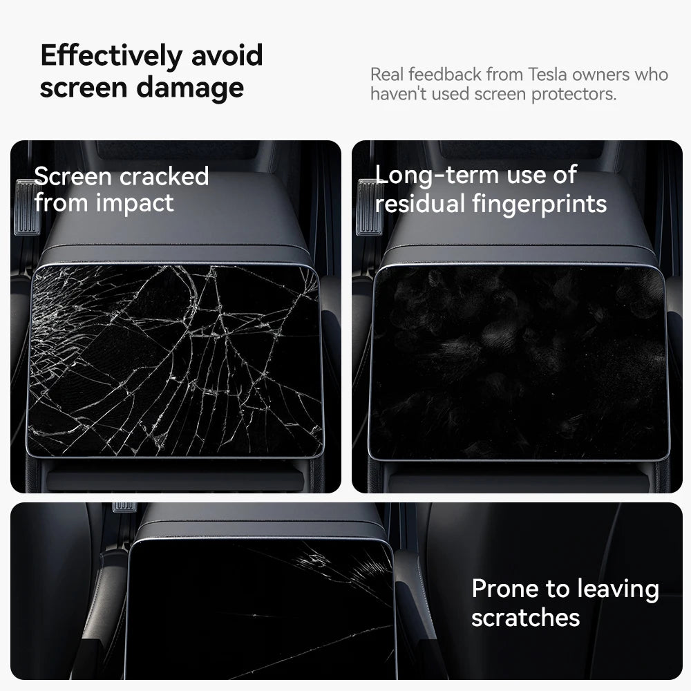 YZ Tempered Glass Film Protector For Tesla Model 3/Y/YL Highland Juniper