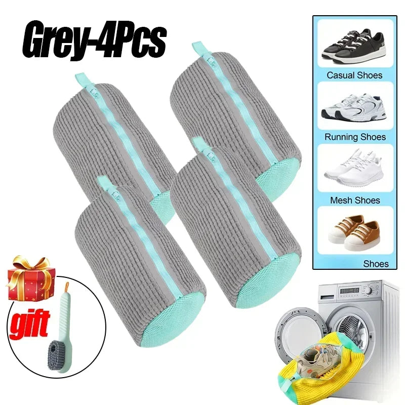 Laundry Bags Shoe Washing Machine Bag-with Zipper Laundry Bag with Rich