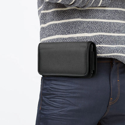Horizontal Oxford Cloth Waist Belt Waist Bag With Clip Nylon Material Phone